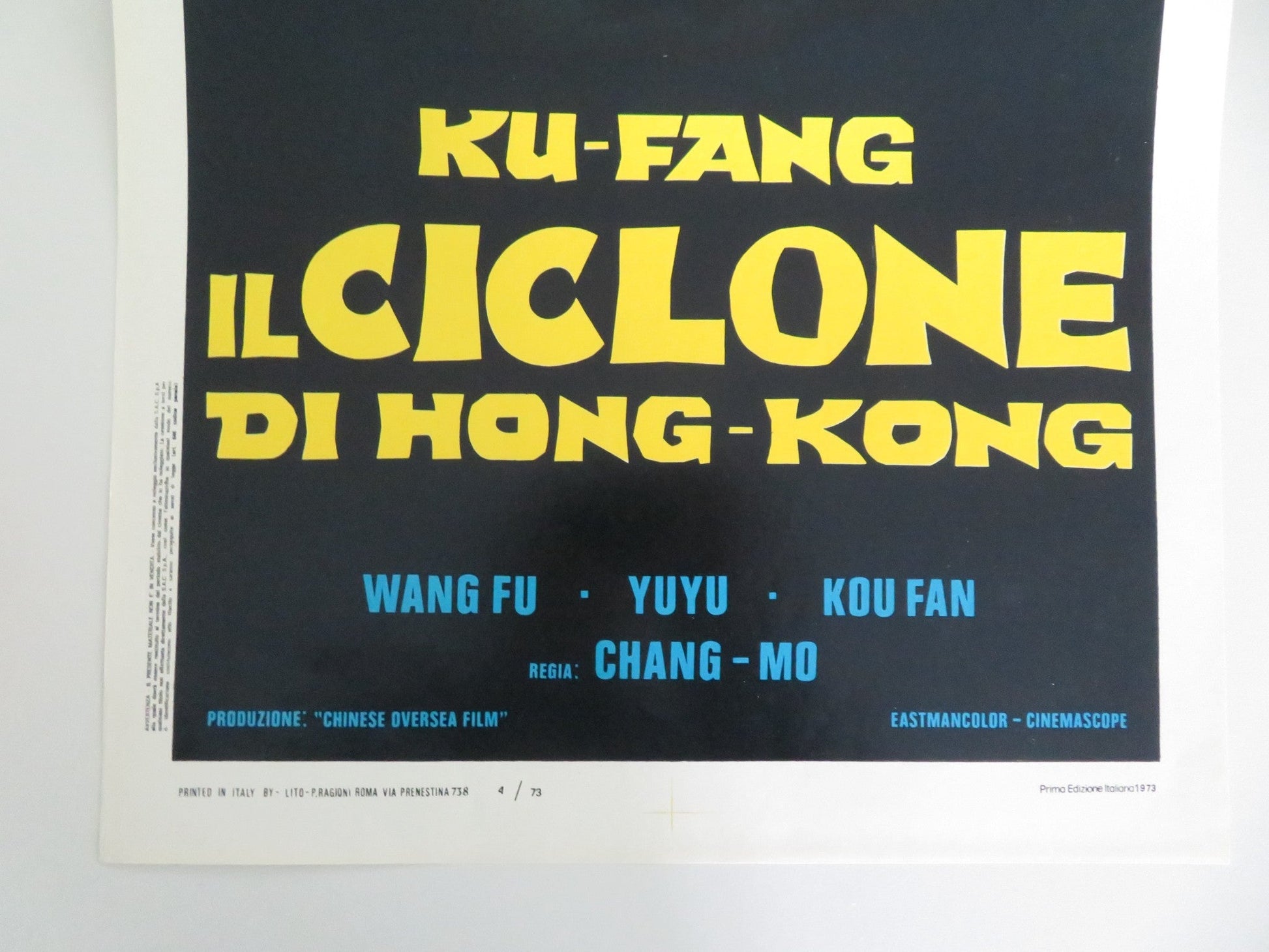QUEEN BOXER ITALIAN LOCANDINA POSTER LING CHIA WANG FU 1973 Movie posters