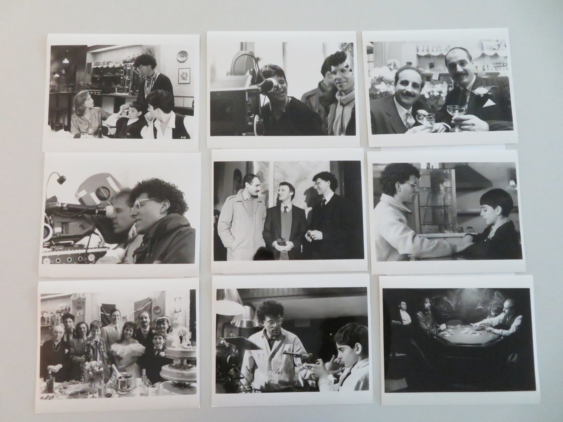 QUEEN OF HEARTS - A MOVIE STILL PHOTO LOT OF 9 VITTORIO DUSE JOSEPH LONG 1989 Movie posters