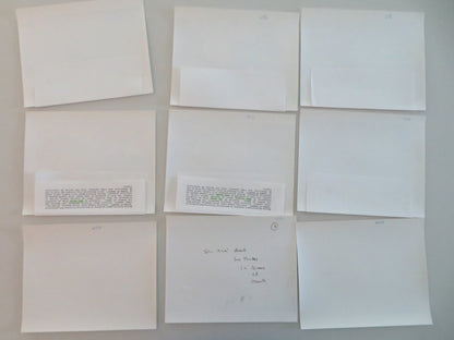 QUEEN OF HEARTS - A MOVIE STILL PHOTO LOT OF 9 VITTORIO DUSE JOSEPH LONG 1989 Movie posters