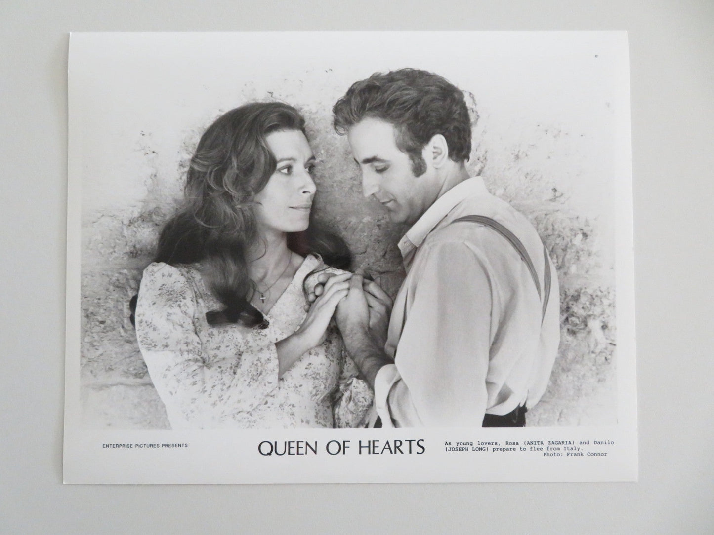 QUEEN OF HEARTS - B MOVIE STILL PHOTO LOT OF 10 VITTORIO DUSE JOSEPH LONG 1989 Movie posters