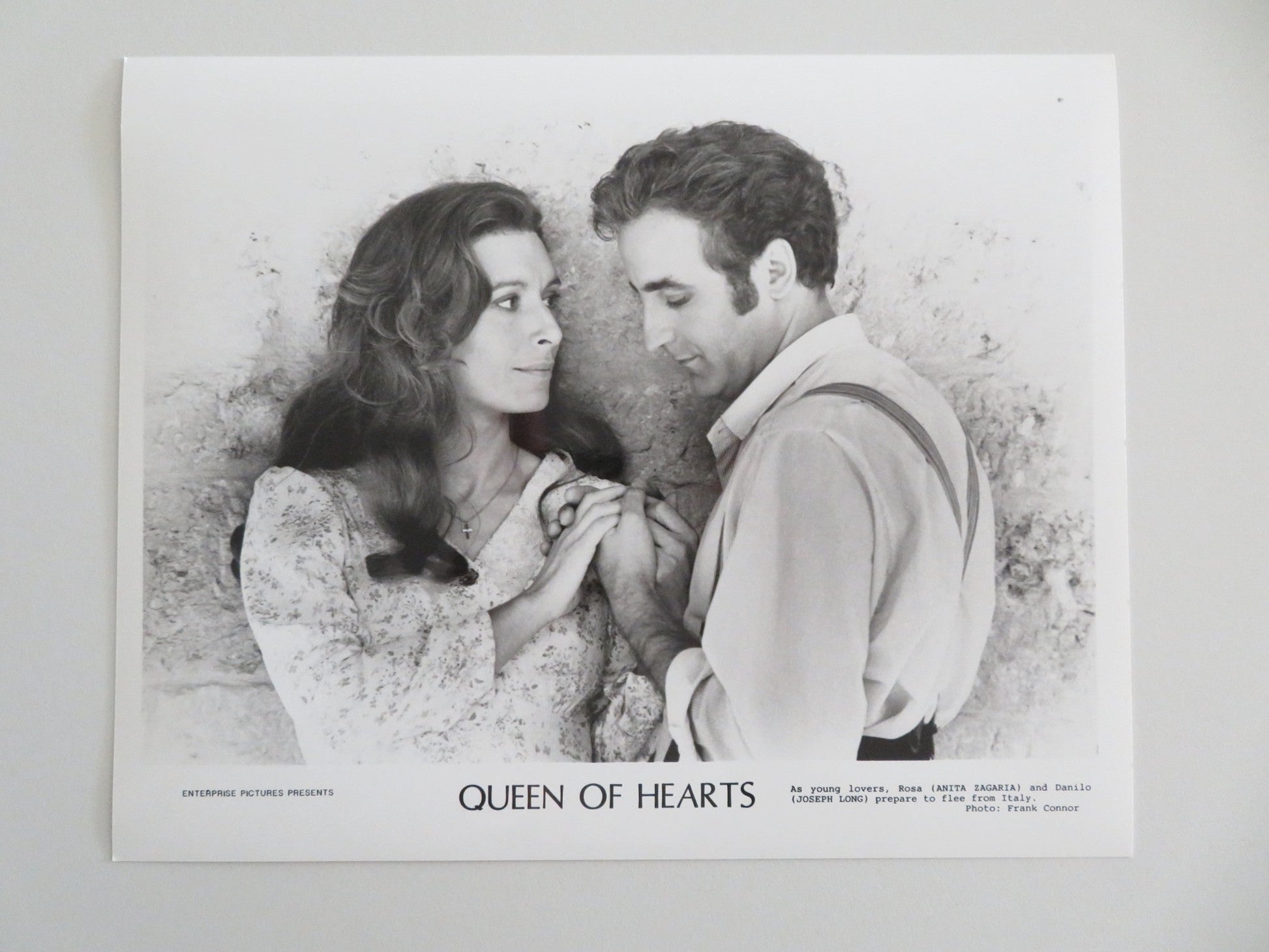 QUEEN OF HEARTS - B MOVIE STILL PHOTO LOT OF 10 VITTORIO DUSE JOSEPH LONG 1989 Movie posters