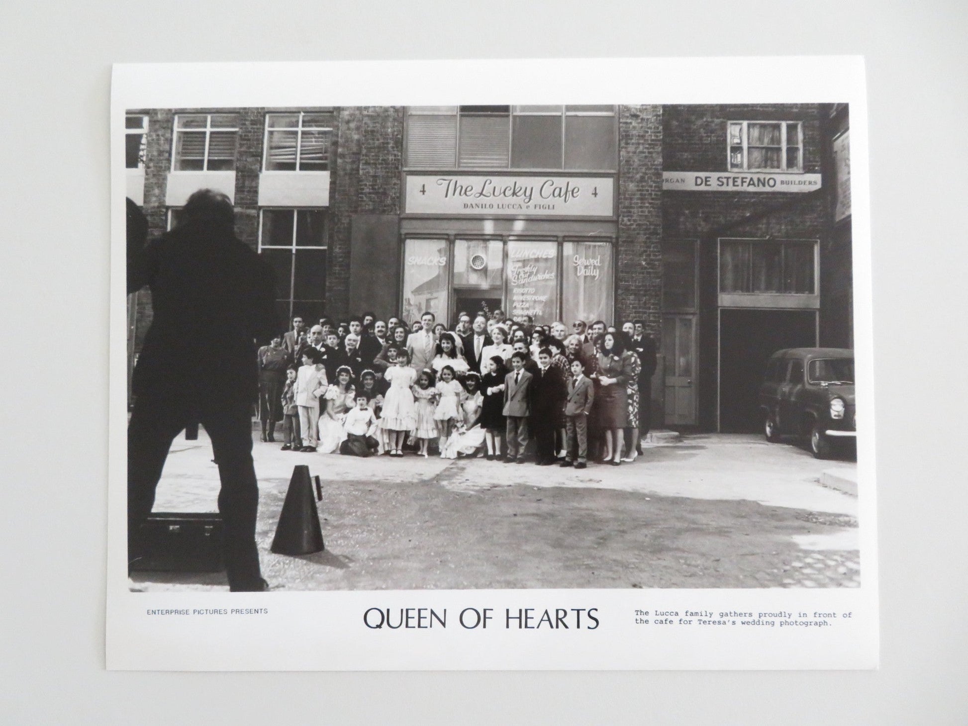 QUEEN OF HEARTS - B MOVIE STILL PHOTO LOT OF 10 VITTORIO DUSE JOSEPH LONG 1989 Movie posters