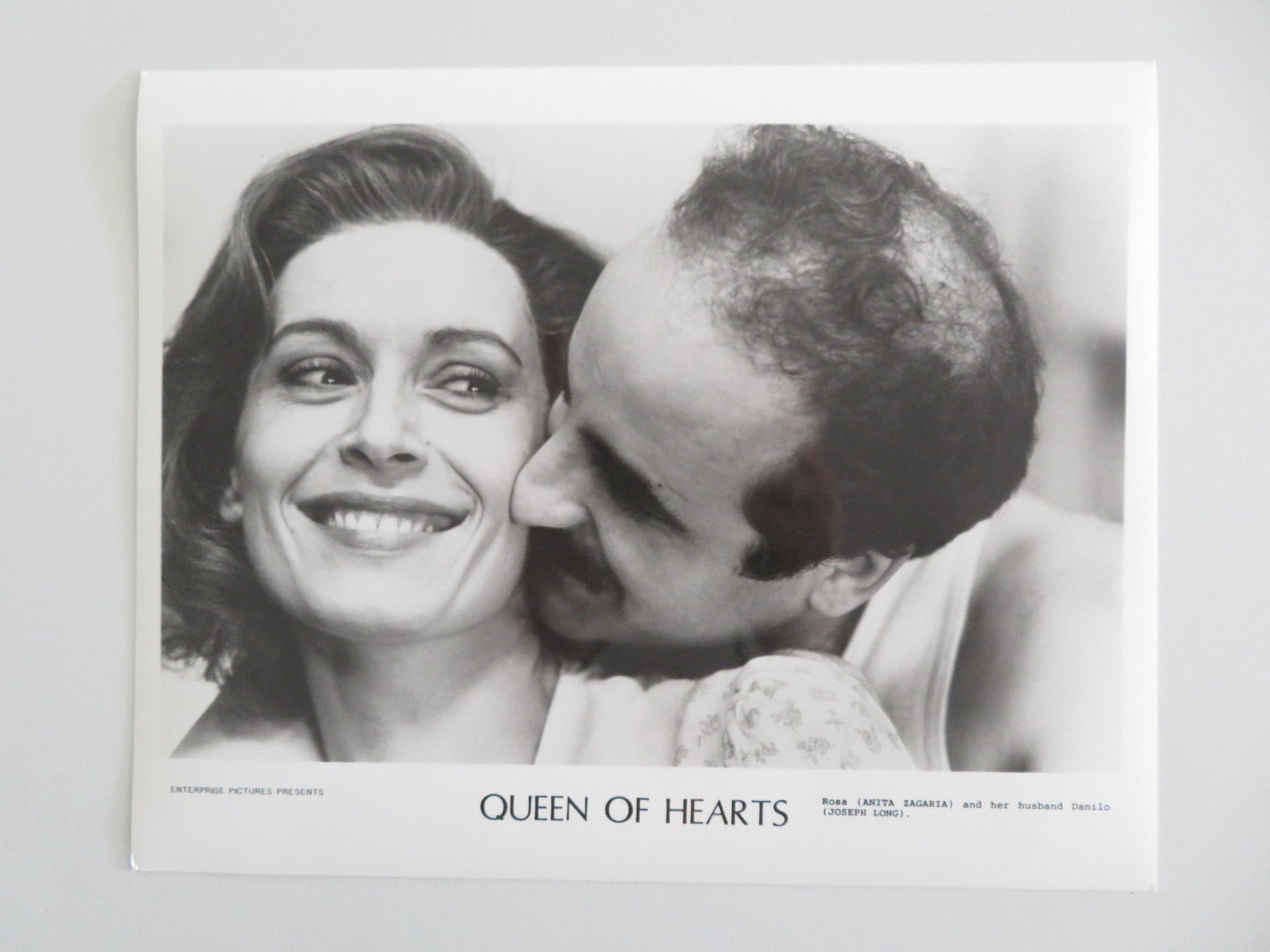 QUEEN OF HEARTS - B MOVIE STILL PHOTO LOT OF 10 VITTORIO DUSE JOSEPH LONG 1989 Movie posters