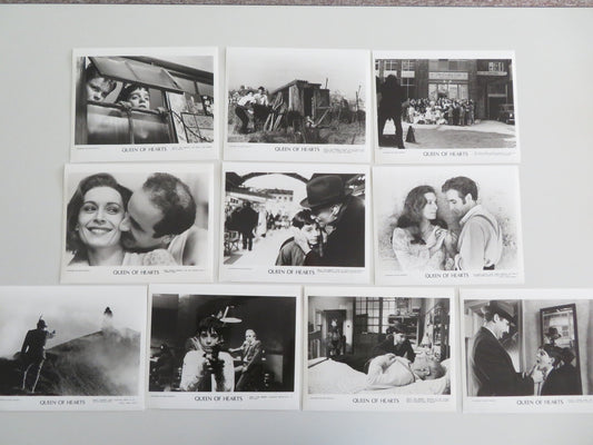 QUEEN OF HEARTS - B MOVIE STILL PHOTO LOT OF 10 VITTORIO DUSE JOSEPH LONG 1989 Movie posters