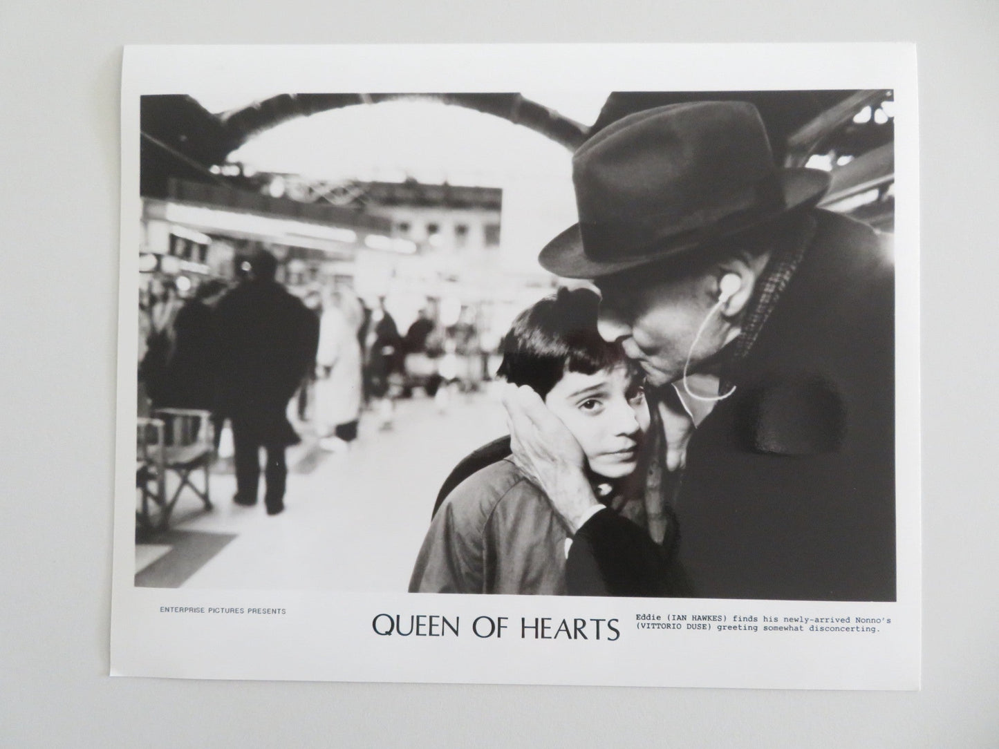 QUEEN OF HEARTS - B MOVIE STILL PHOTO LOT OF 10 VITTORIO DUSE JOSEPH LONG 1989 Movie posters