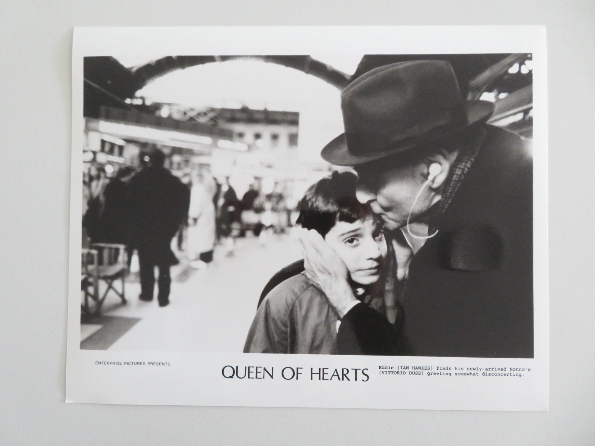 QUEEN OF HEARTS - B MOVIE STILL PHOTO LOT OF 10 VITTORIO DUSE JOSEPH LONG 1989 Movie posters