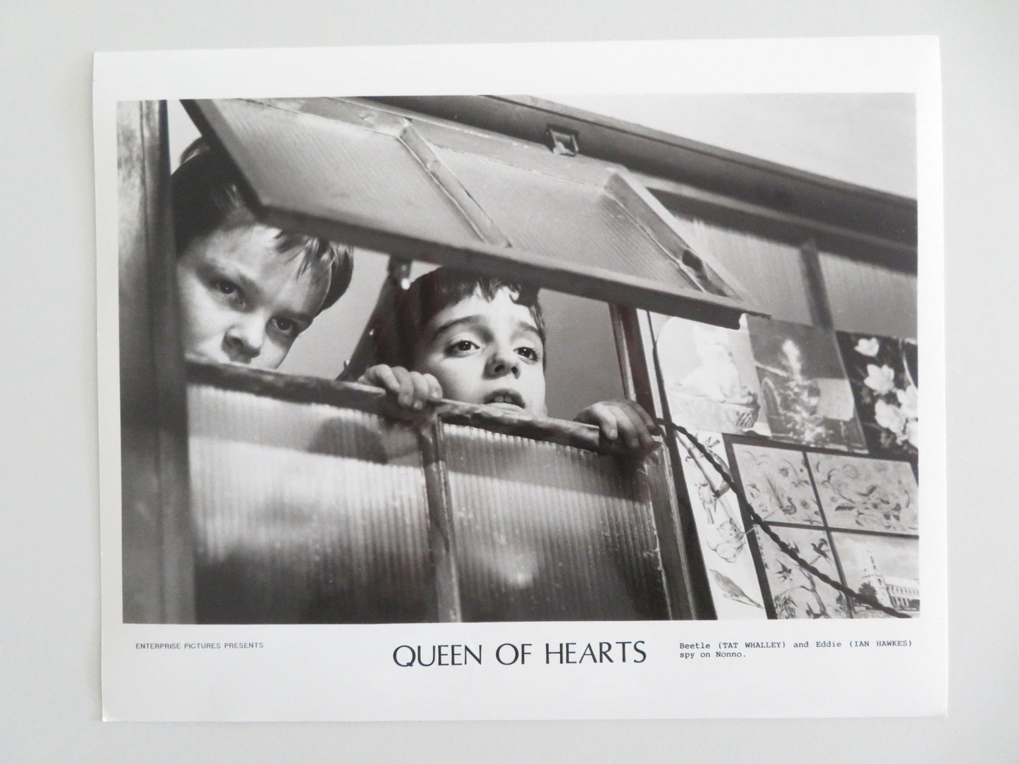 QUEEN OF HEARTS - B MOVIE STILL PHOTO LOT OF 10 VITTORIO DUSE JOSEPH LONG 1989 Movie posters