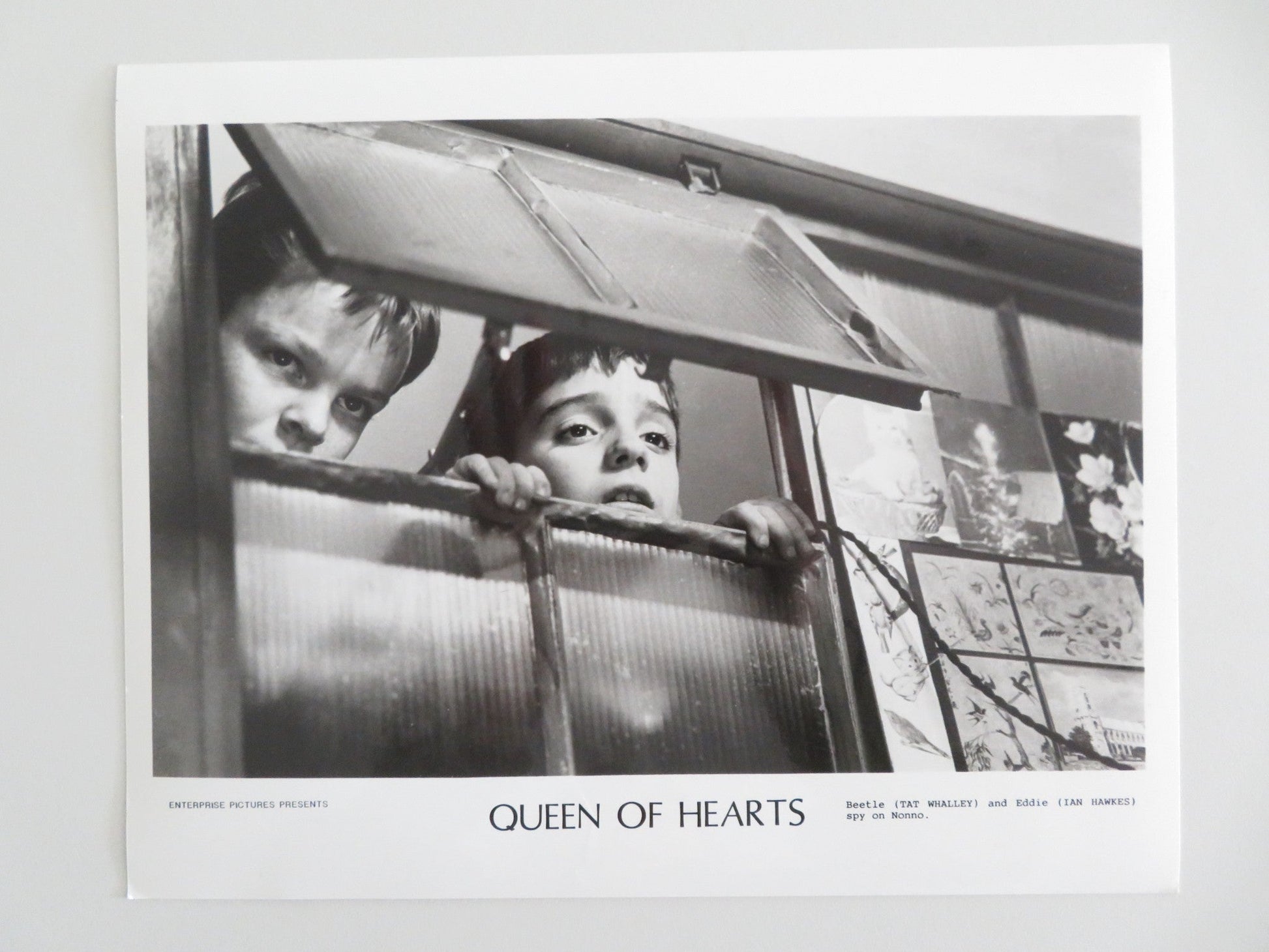 QUEEN OF HEARTS - B MOVIE STILL PHOTO LOT OF 10 VITTORIO DUSE JOSEPH LONG 1989 Movie posters