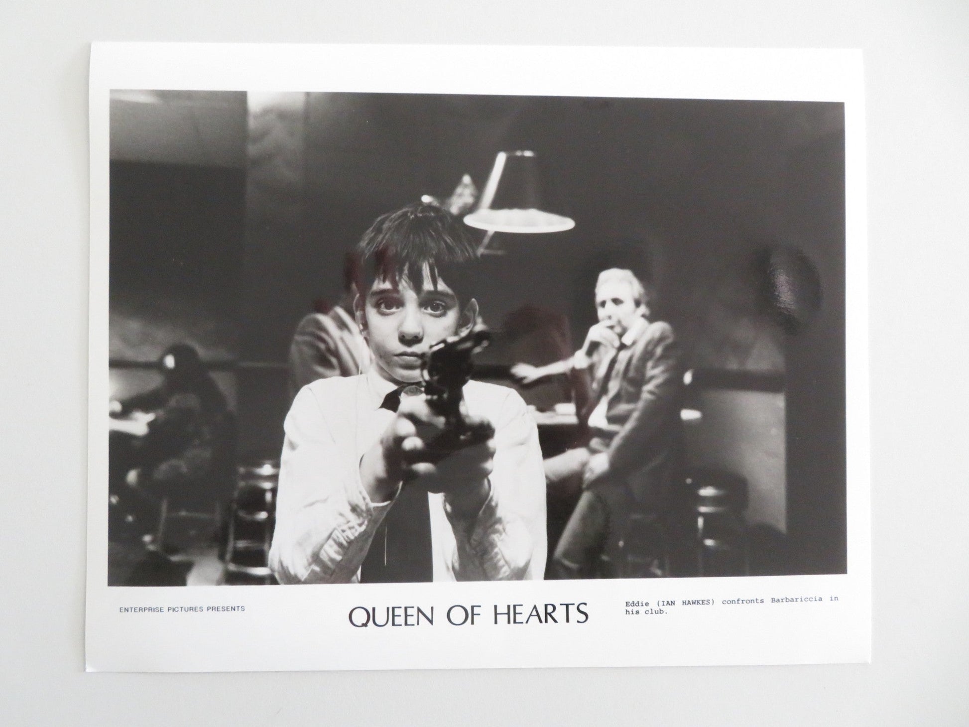 QUEEN OF HEARTS - B MOVIE STILL PHOTO LOT OF 10 VITTORIO DUSE JOSEPH LONG 1989 Movie posters