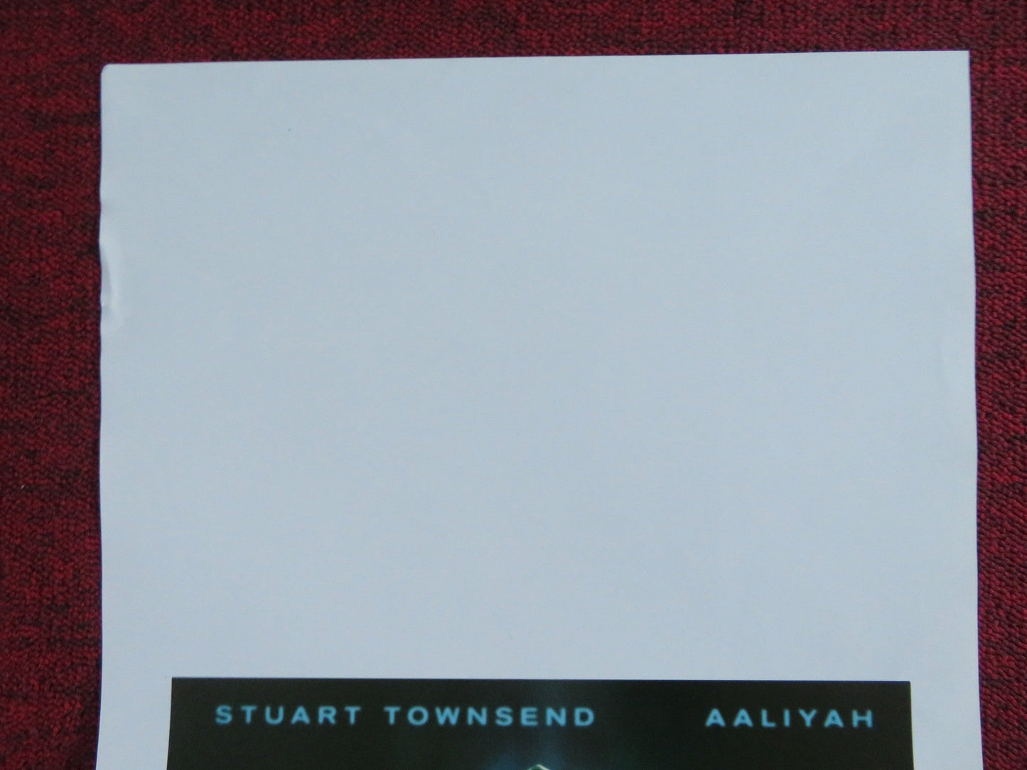 QUEEN OF THE DAMNED ITALIAN LOCANDINA POSTER AALIYAH STUART TOWNSEND 2002 Rendezvous Cinema Movie posters