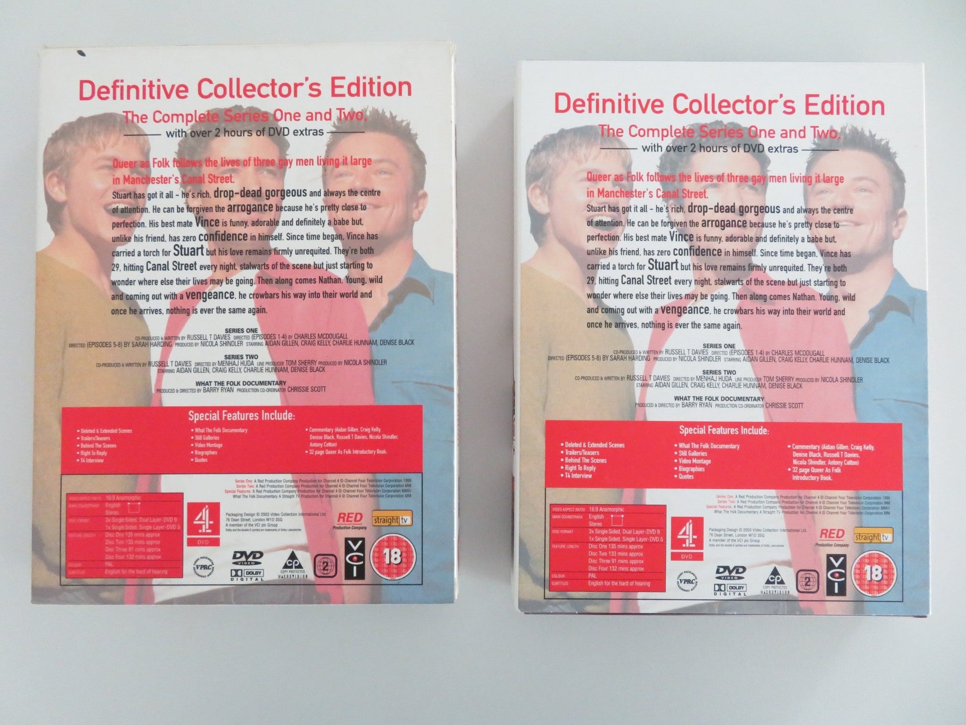 Queer as Folk Definitive Collector's Edition (DVD BoxSet) Gillen 1999 Region 2 Movie posters