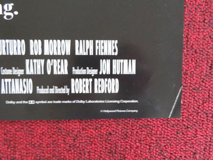 QUIZ SHOW VHS VIDEO POSTER JOHN TURTURRO RALPH FIENNES 1994 Rendezvous Cinema Movie posters