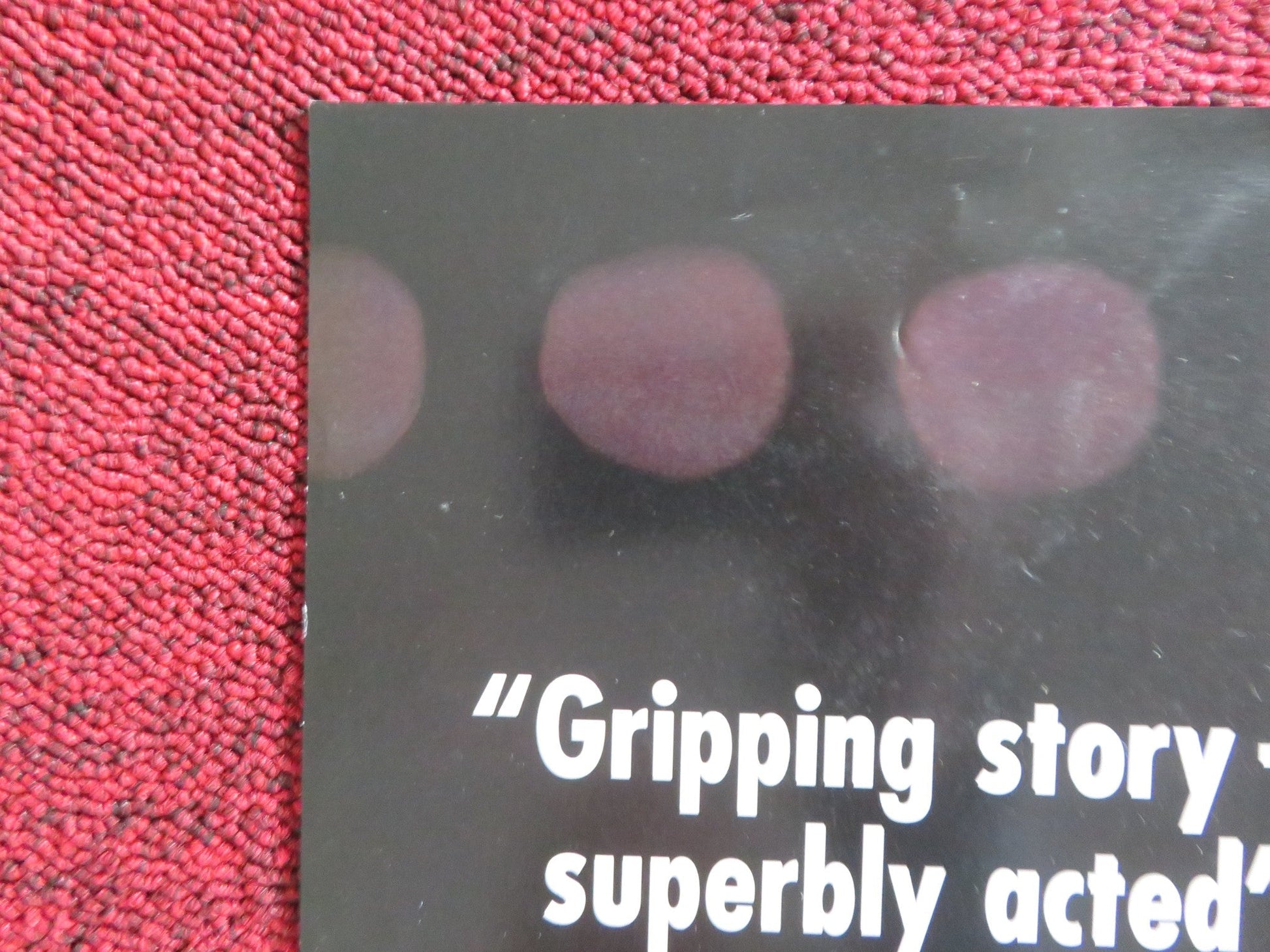 QUIZ SHOW VHS VIDEO POSTER JOHN TURTURRO RALPH FIENNES 1994 Rendezvous Cinema Movie posters