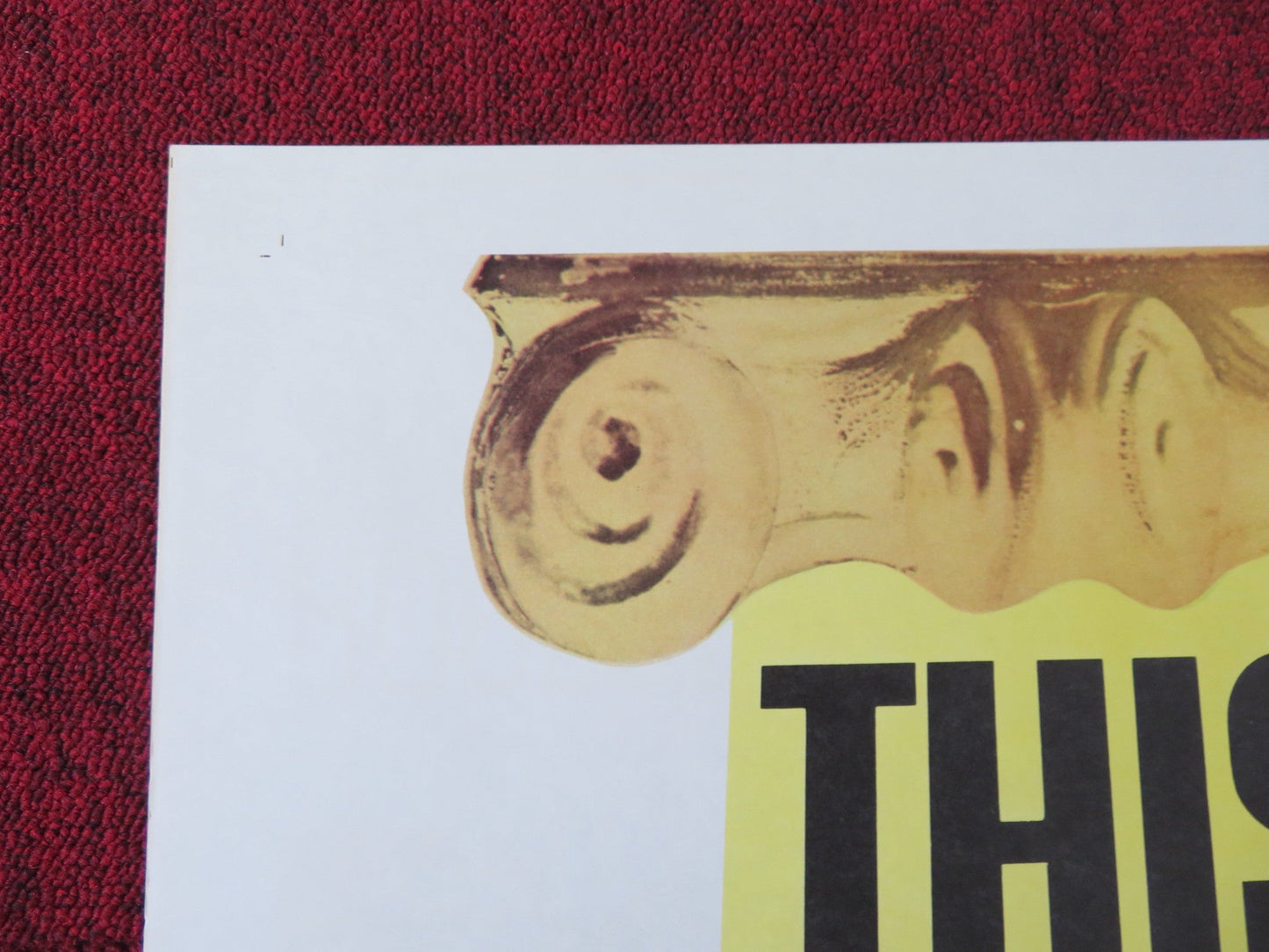 QUO VADIS FOLDED US ONE SHEET POSTER ROBERT TAYLOR DEBORAH KERR R1964 Rendezvous Cinema Movie posters