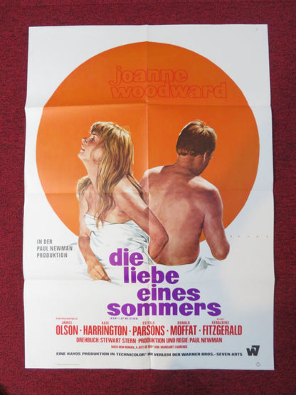 RACHEL, RACHEL GERMAN A1 POSTER FOLDED JOANNE WOODWARD JAMES OLSON 1968 Rendezvous Cinema Movie posters