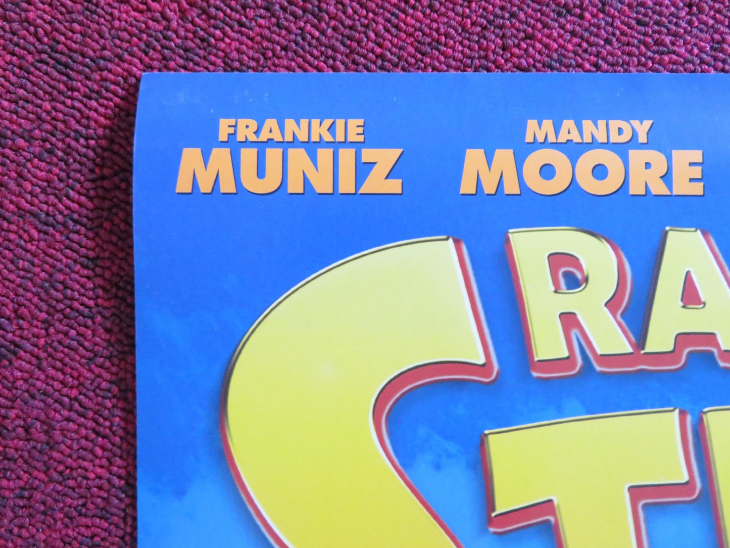 RACING STRIPES DVD & VHS VIDEO POSTER SNOOP DOGG DUSTIN HOFFMAN 2005 Rendezvous Cinema Movie posters