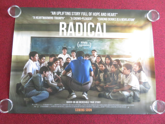 RADICAL UK QUAD ROLLED POSTER EUGENIO DERBEZ DANIEL HADDAD 2023 Movie posters