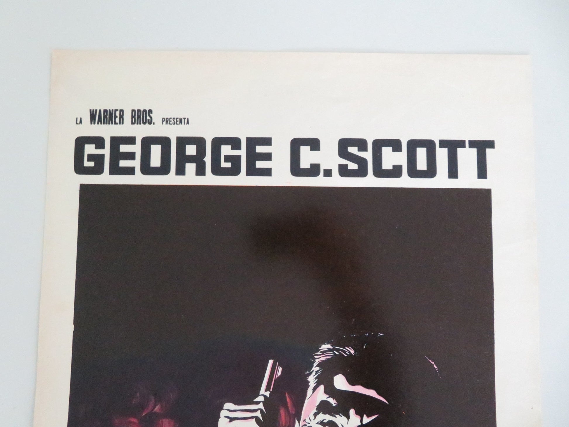 RAGE ITALIAN LOCANDINA POSTER MARTIN SHEEN GEORGE C. SCOTT 1973 Movie posters