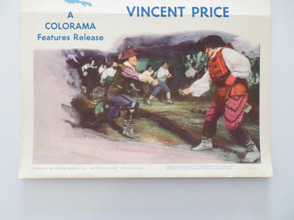 RAGE OF THE BUCCANEERS US INSERT POSTER RICARDO MONTALBAN VINCENT PRICE 1963 Rendezvous Cinema Movie posters