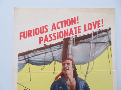 RAGE OF THE BUCCANEERS US INSERT POSTER RICARDO MONTALBAN VINCENT PRICE 1963 Rendezvous Cinema Movie posters