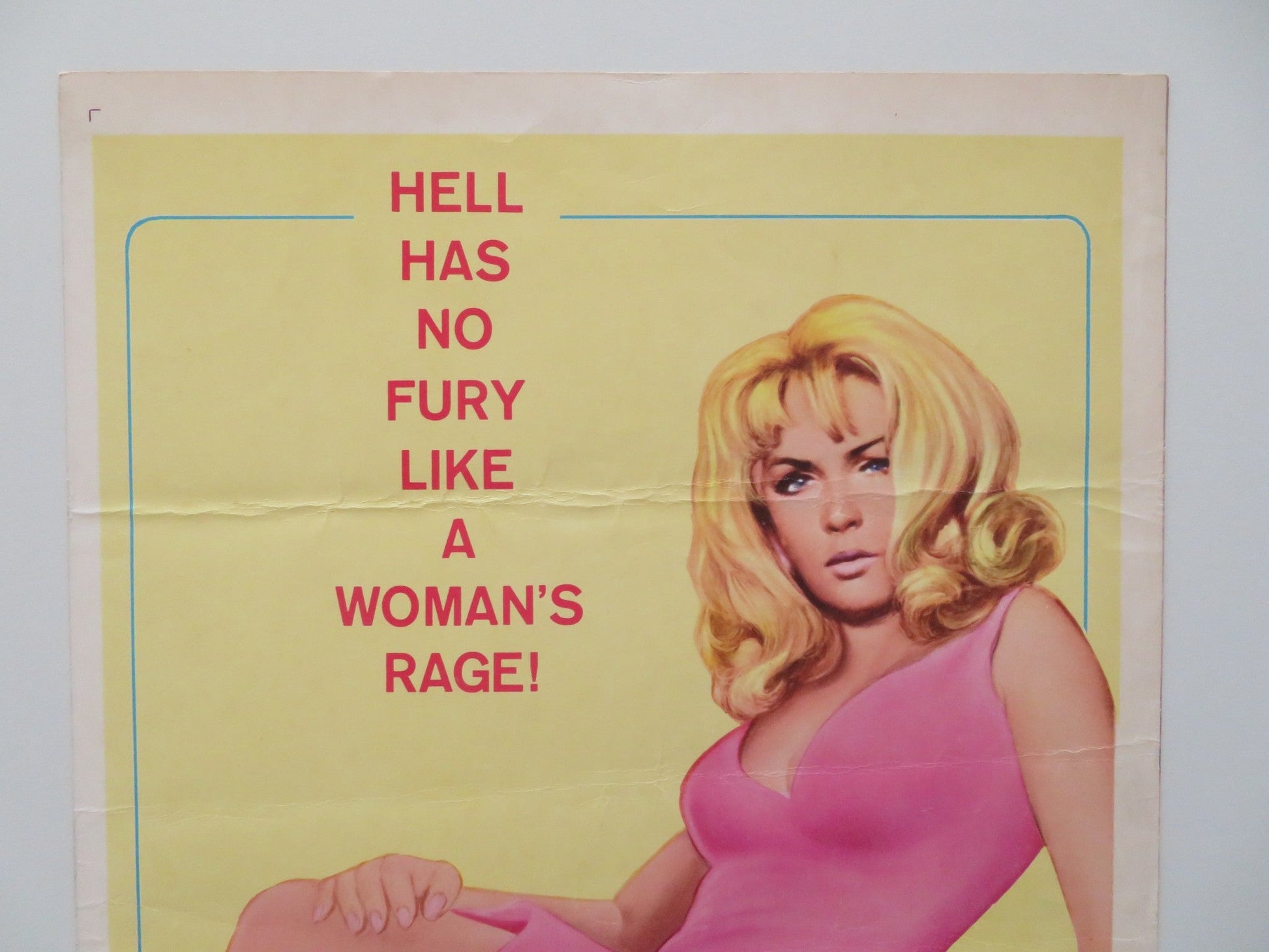 RAGE US INSERT POSTER GLENN FORD STELLA STEVENS 1966 Rendezvous Cinema Movie posters