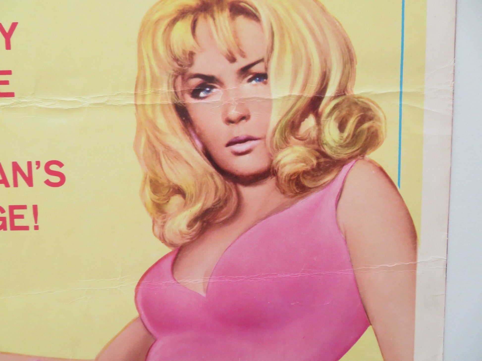 RAGE US INSERT POSTER GLENN FORD STELLA STEVENS 1966 Rendezvous Cinema Movie posters