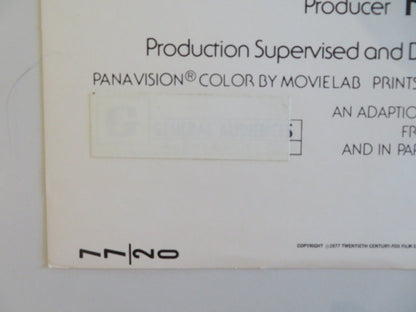 RAGGEDY ANN & ANDY: A MUSICAL ADVENTURE US INSERT POSTER DIDI CONN M. BAKER 1977 Rendezvous Cinema Movie posters