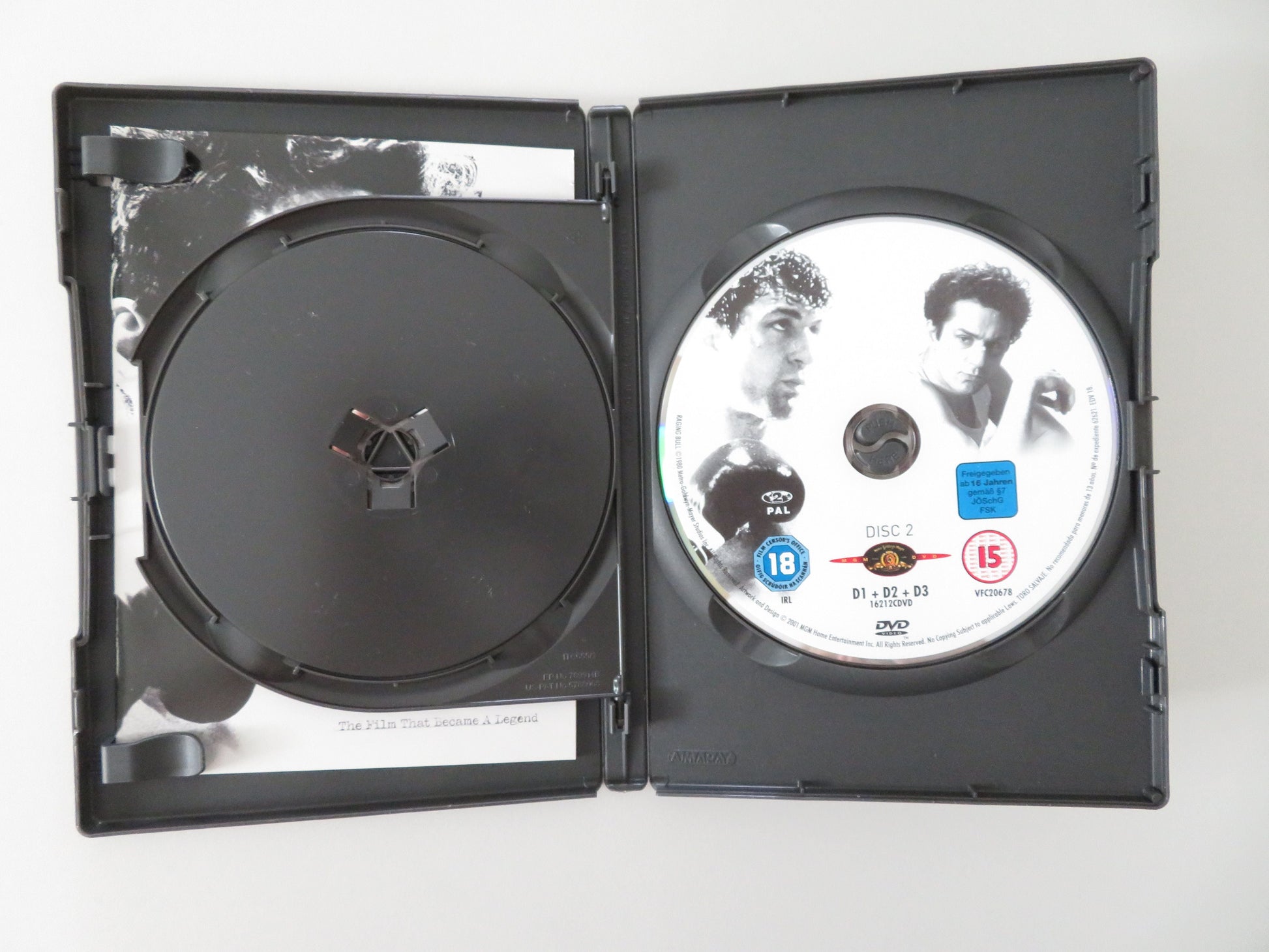 Raging Bull - Special Edition (DVD) Robert De Niro Joe Pesci 1980 Region 2 Movie posters