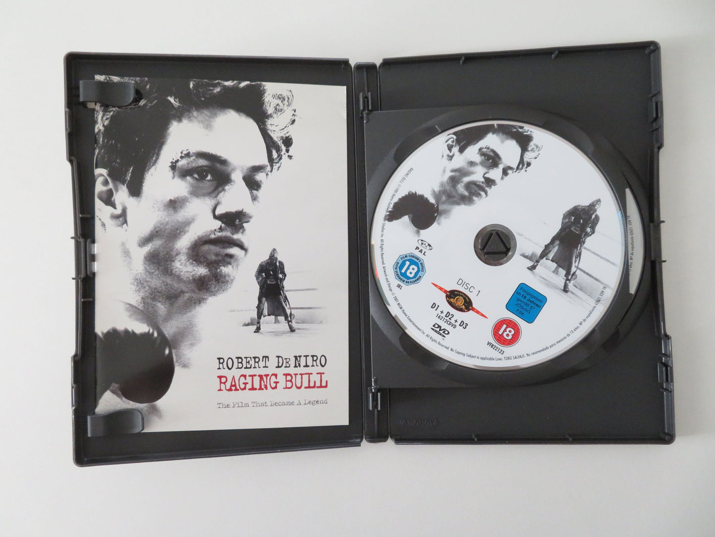 Raging Bull - Special Edition (DVD) Robert De Niro Joe Pesci 1980 Region 2 Movie posters