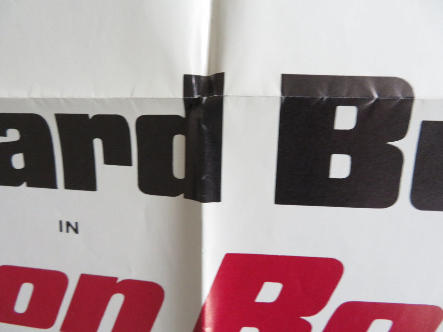 RAID ON ROMMEL FOLDED US ONE SHEET POSTER RICHARD BURTON JOHN COLICOS 1971 Rendezvous Cinema Movie posters