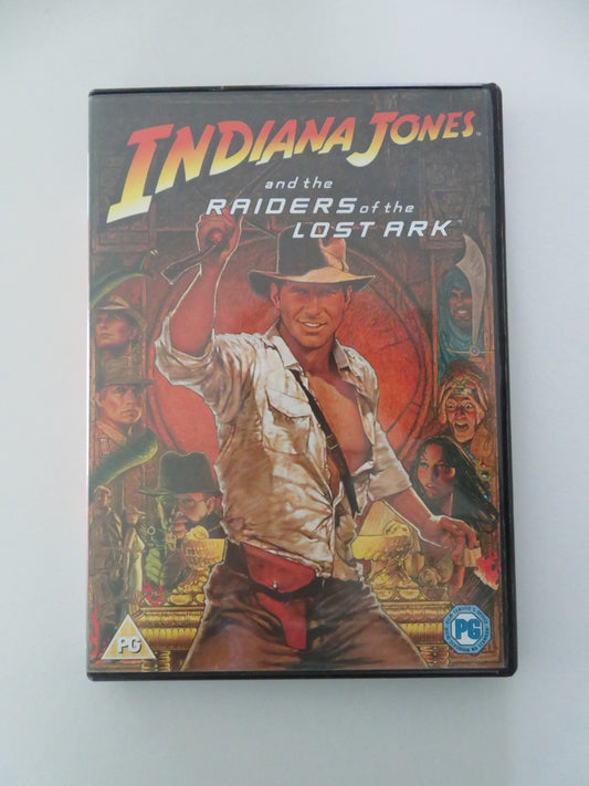 Raiders of the Lost Ark (DVD) Indiana Jones Harrison Ford 1981 Region 2 Movie posters