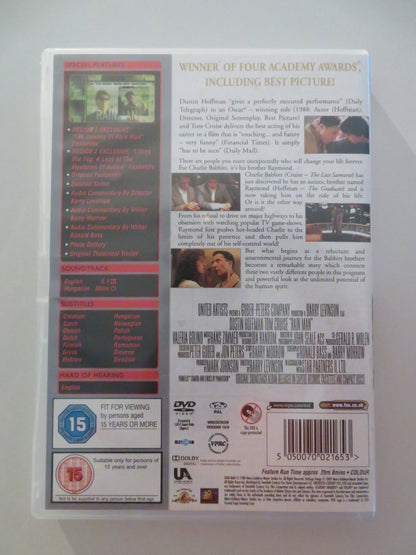 RAIN MAN - SPECIAL EDITION (DVD) TOM CRUISE DUSTIN HOFFMAN 1988 REGION 2 Movie posters