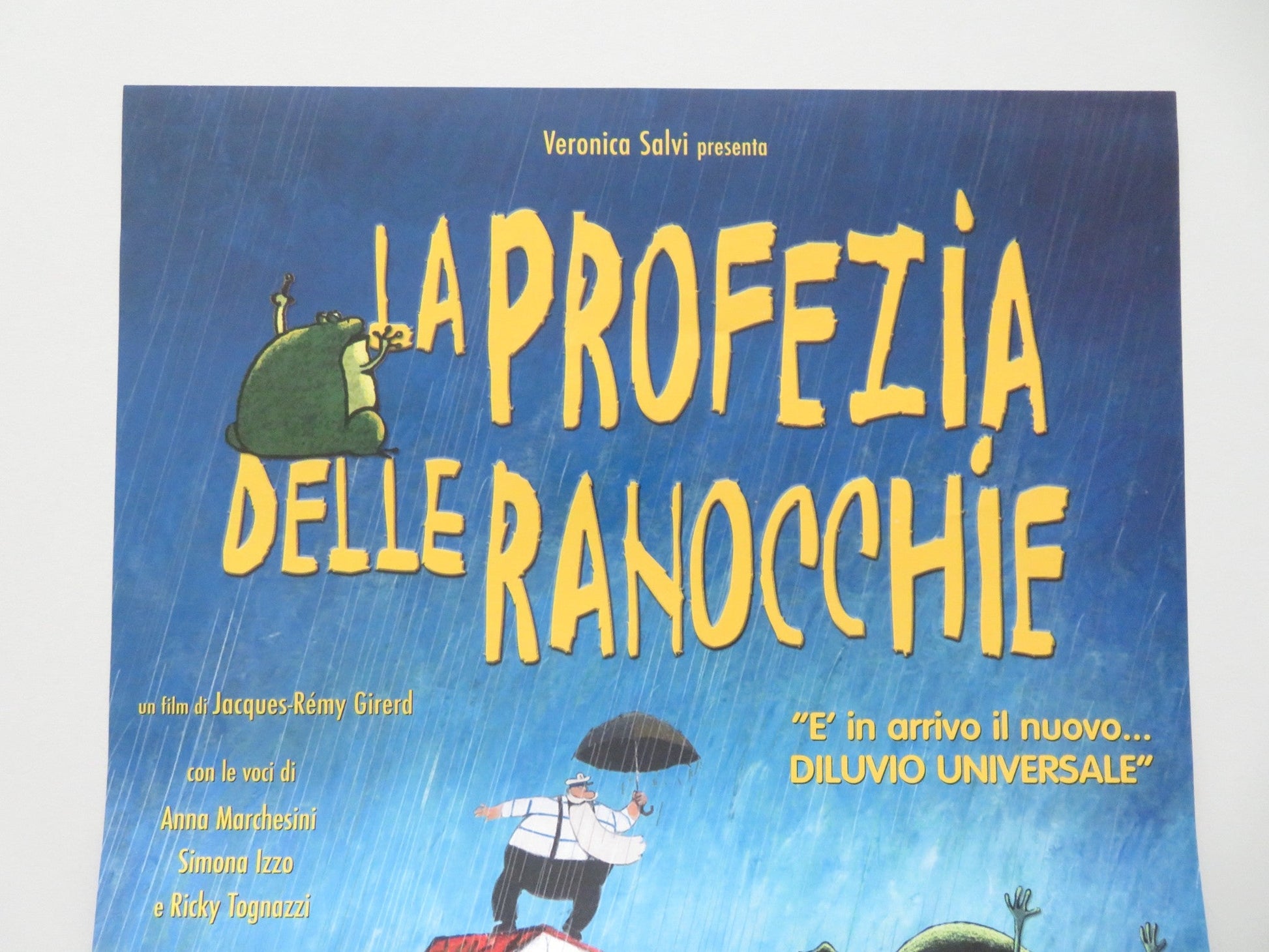 Raining Cats And Dogs ITALIAN LOCANDINA POSTER Piccoli Anouk Grinberg 2003 Movie posters
