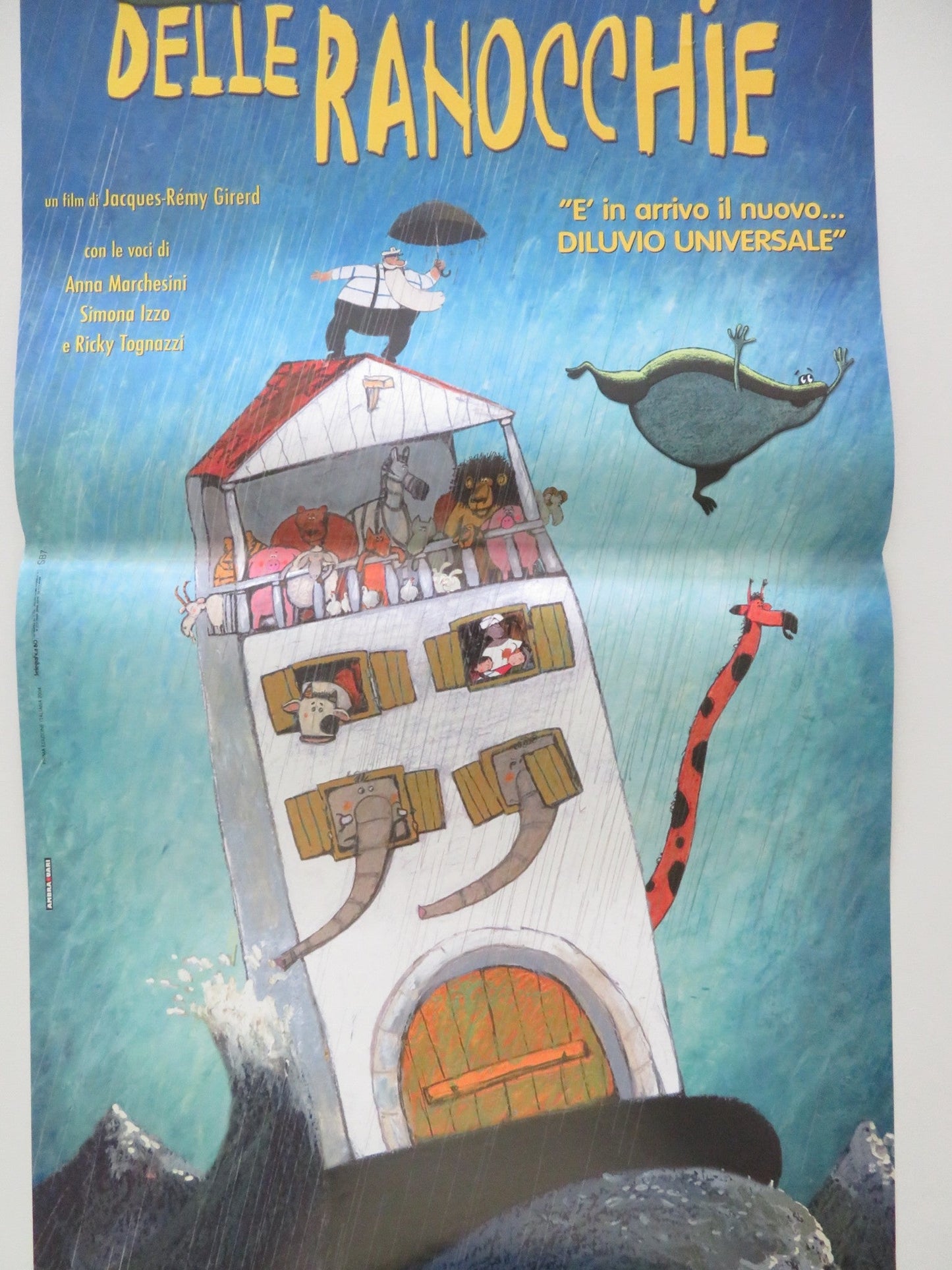 Raining Cats And Dogs ITALIAN LOCANDINA POSTER Piccoli Anouk Grinberg 2003 Movie posters
