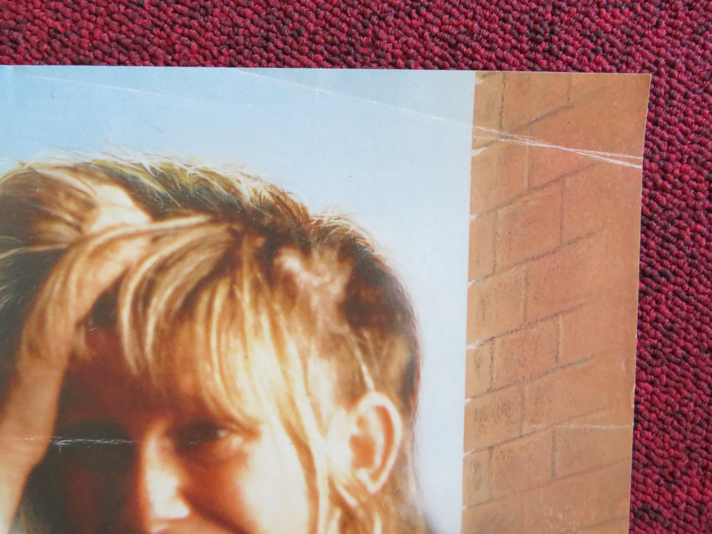 RAINING STONES VHS VIDEO POSTER KEN LOACH BRUCE JONES RICKY TOMLINSON 1993 Rendezvous Cinema Movie posters