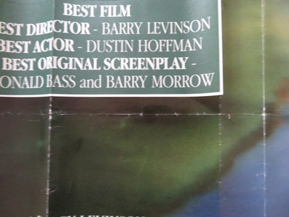 RAINMAN UK QUAD ROLLED POSTER TOM CRUISE DUSTIN HOFFMAN 1988 Rendezvous Cinema Movie posters