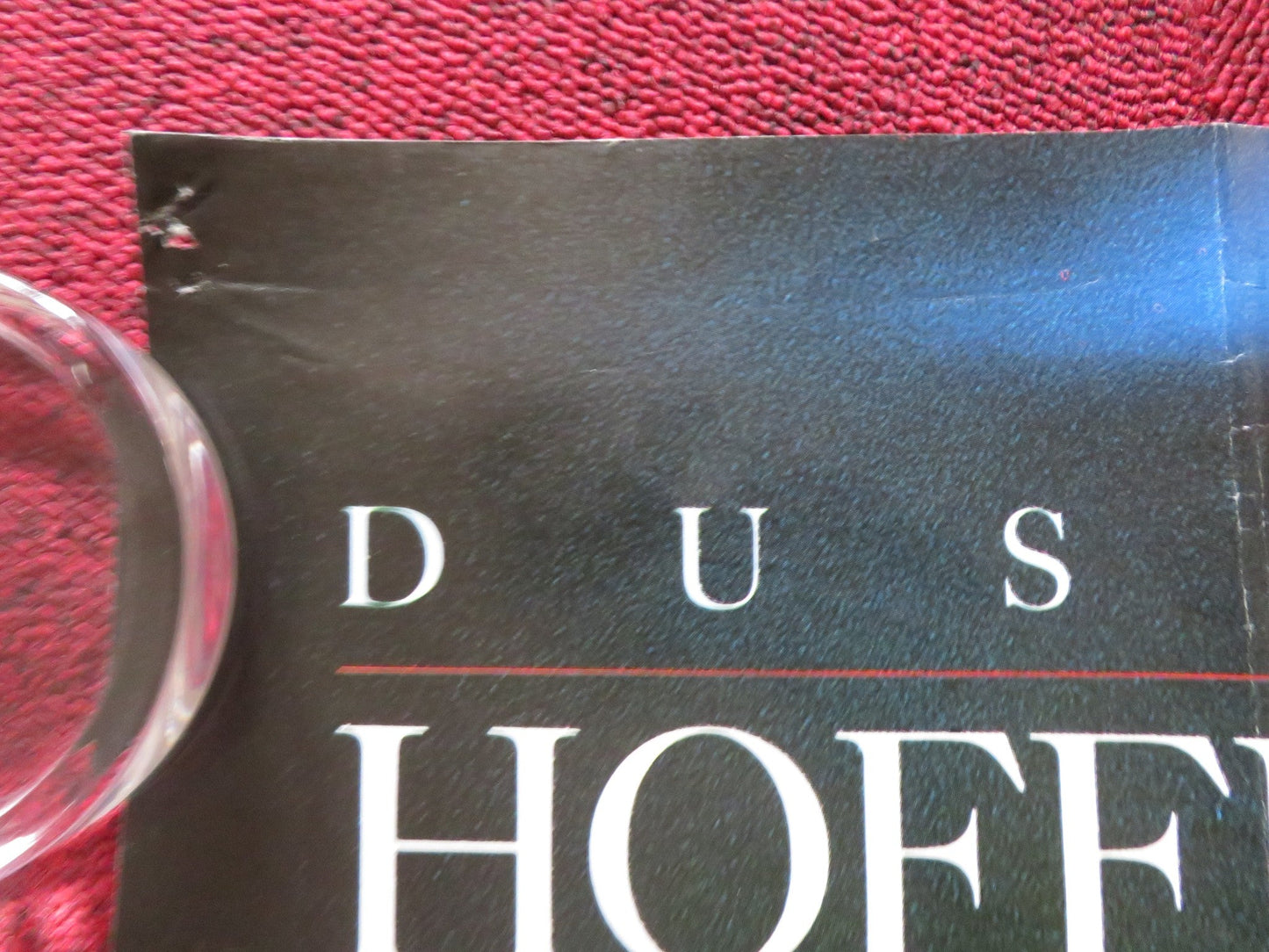 RAINMAN UK QUAD ROLLED POSTER TOM CRUISE DUSTIN HOFFMAN 1988 Rendezvous Cinema Movie posters