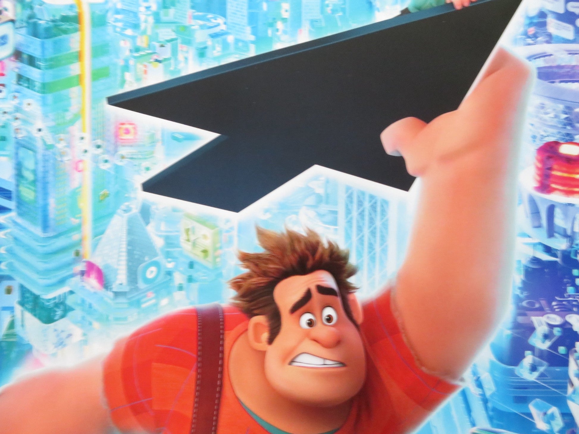 RALPH BREAKS THE INTERNET - A US ONE SHEET ROLLED POSTER DISNEY J C. REILLY 2018 Rendezvous Cinema Movie posters