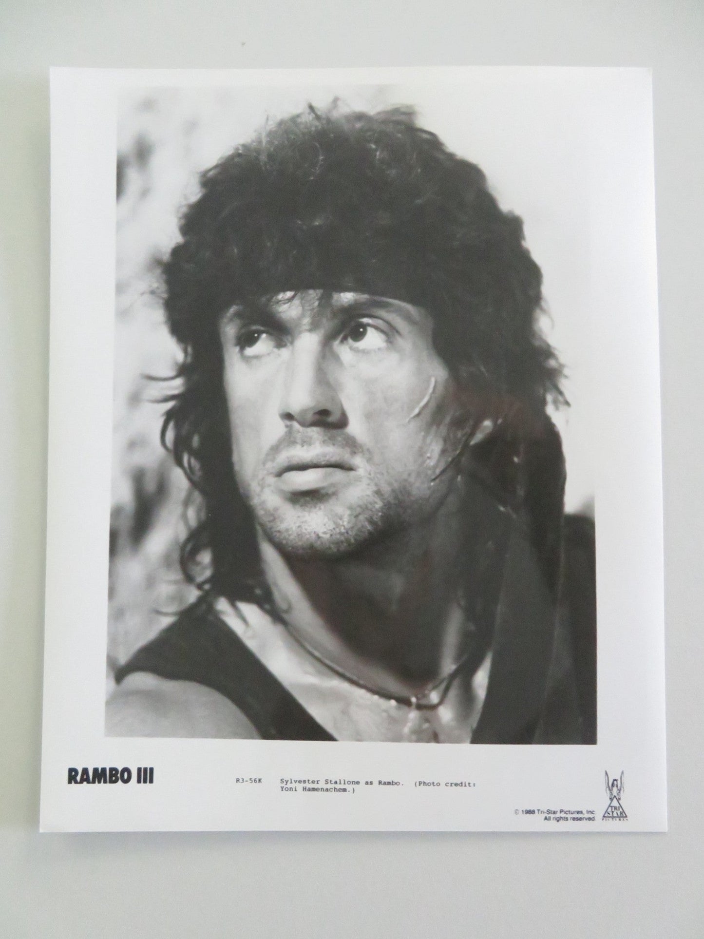 RAMBO III MOVIE STILL PHOTO LOT OF 6 SYLVESTER STALLONE RICHARD CRENNA 1988 Movie posters