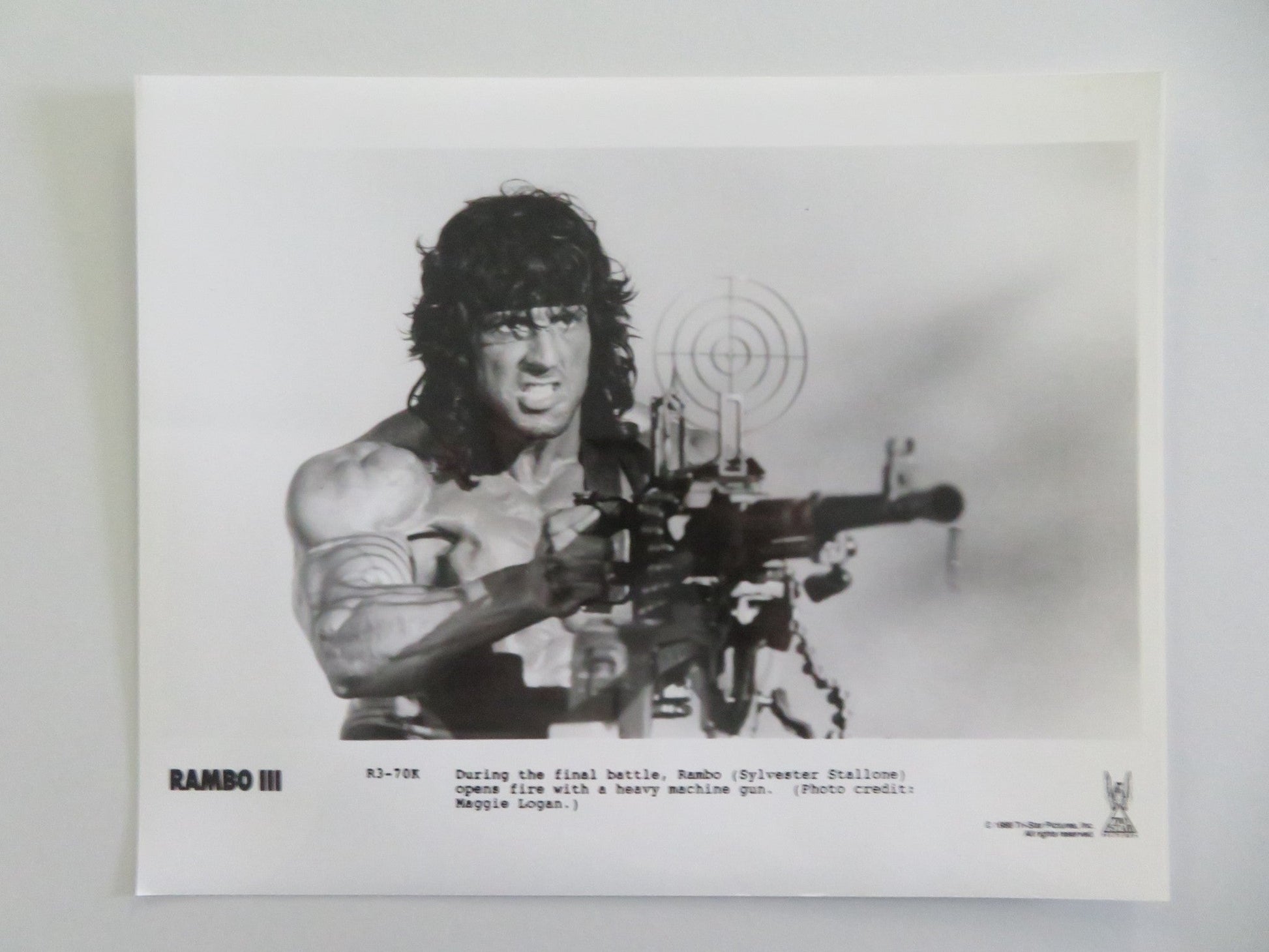 RAMBO III MOVIE STILL PHOTO LOT OF 6 SYLVESTER STALLONE RICHARD CRENNA 1988 Movie posters