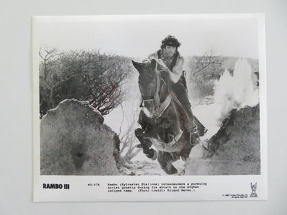 RAMBO III MOVIE STILL PHOTO LOT OF 6 SYLVESTER STALLONE RICHARD CRENNA 1988 Movie posters