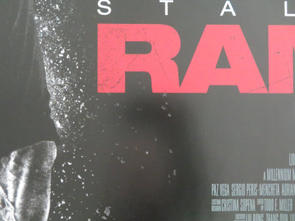 RAMBO: LAST BLOOD - A UK QUAD ROLLED POSTER SYLVESTER STALLONE PAZ VEGA 2019 Movie posters