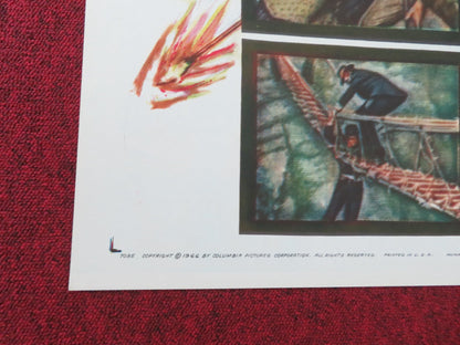 RAMPAGE AT APACHE FOLDED US ONE SHEET POSTER STEWART GRANGER PIERRE BRICE 1966 Movie posters