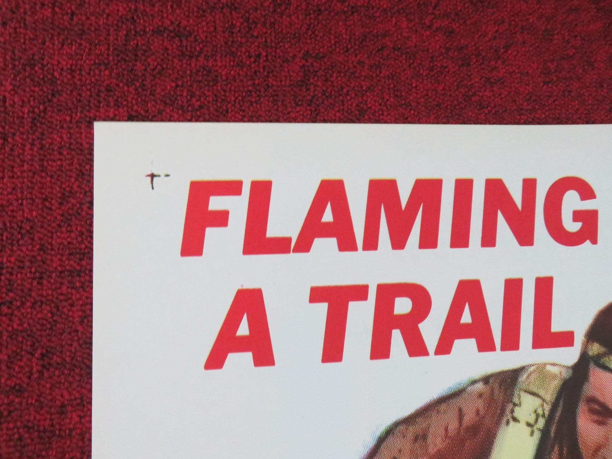 RAMPAGE AT APACHE FOLDED US ONE SHEET POSTER STEWART GRANGER PIERRE BRICE 1966 Movie posters