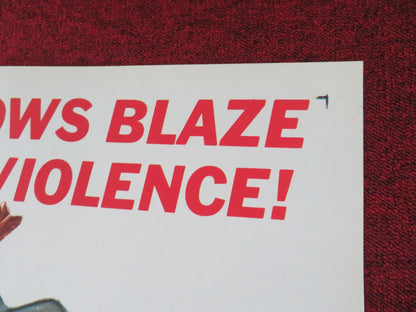 RAMPAGE AT APACHE FOLDED US ONE SHEET POSTER STEWART GRANGER PIERRE BRICE 1966 Movie posters