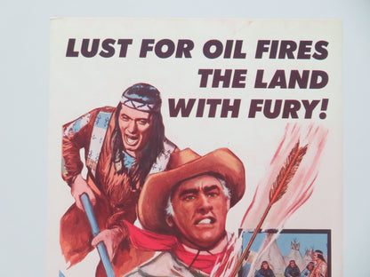 Rampage at Apache Wells US Insert Poster Stewart Granger Pierre Brice 1966 Movie posters