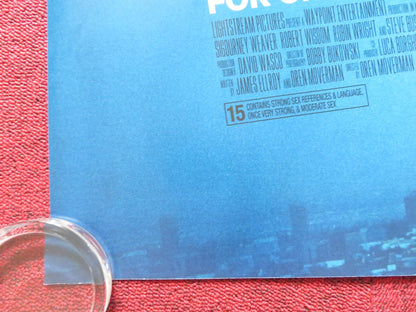 RAMPART UK QUAD ROLLED POSTER WOODY HARRELSON JON BERNTHAL 2011 Rendezvous Cinema Movie posters