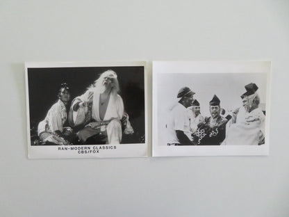 RAN MOVIE STILL PHOTO LOT OF 2 TATSUYA NAKADAI AKIRA TERAO 1985 Movie posters