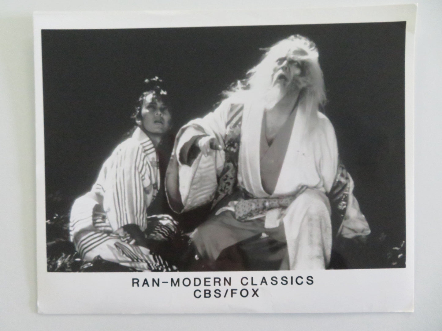 RAN MOVIE STILL PHOTO LOT OF 2 TATSUYA NAKADAI AKIRA TERAO 1985 Movie posters