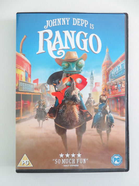 RANGO (DVD) JOHNNY DEPP ISLA FISHER 2011 REGION 2 Movie posters